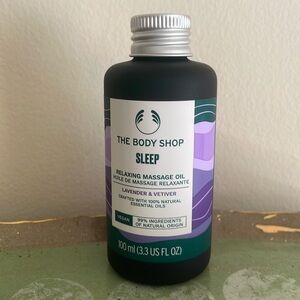 NEW The Body Shop Sleep Lavender Massage Oil
